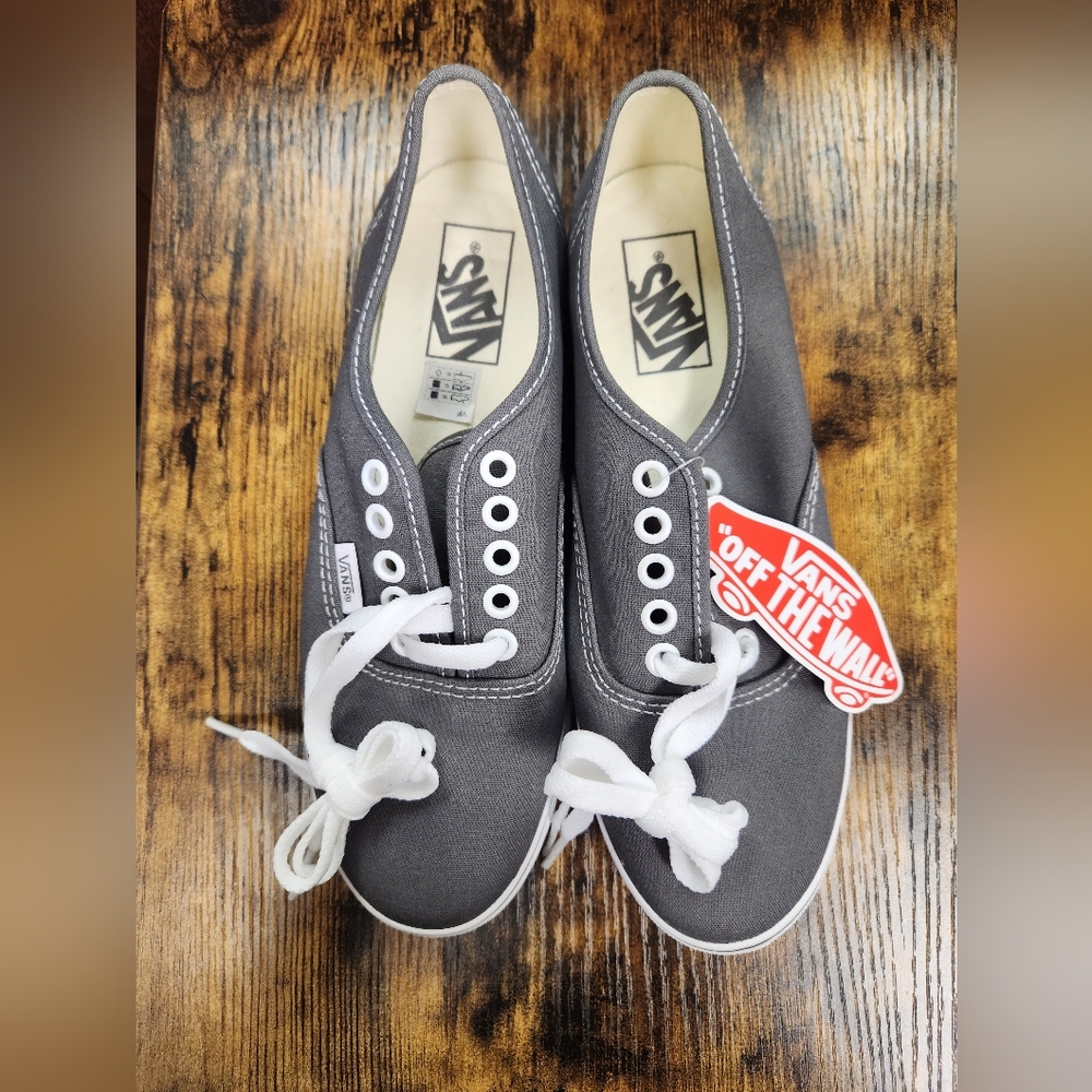 Vans Women's Grey Authentic Shoes Size 7.5